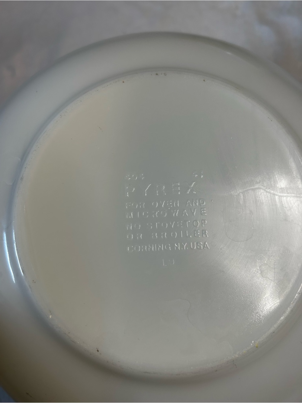 Vintage Pyrex Spring Blossom Crazy Daisy Cinderella Mixing Bowl 403 - Picture 7 of 7